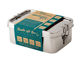 Eco Lunchbox - Bento Wet Box - Groot rechthoekig - Lekvrij - 1200 ml