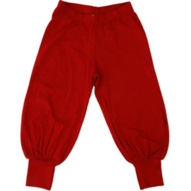 More Than A Fling - Baggy Pants organic cotton - Pompeian Red in 146/152 = Laatste