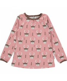 Maxomorra - Longsleeve A Line - Deer in 92 en 98/104