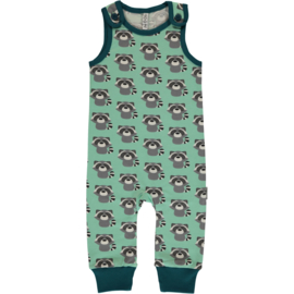 Maxomorra - Playsuit - Raccoon in 50/56, 62/68, 74/80