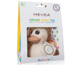 Hevea - Badspeeltje natuurrubber Eend Kawan - 9 cm of 14 cm