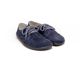 BeLenka - Barefoot Schoenen, unisex - City- Suede, Navy - 40