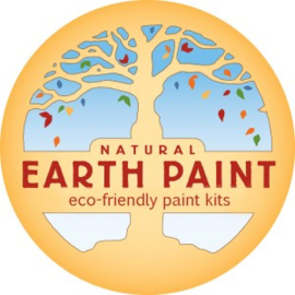 Natural Earth Paint - Natuurlijke eierverf, 4 mengbare basiskleuren. Kan ook als velige voedselkleurstof voor taart, limonades, enz!