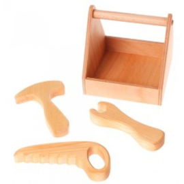 Grimm's - Little Toolbox, natural - 10395 LAATSTE STUK