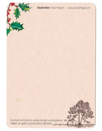 Postkaart - Liefdevolle omhulling Hulst - Tanja Hilgers