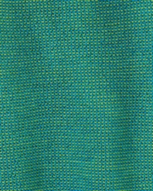 Disana - Wikkel trui in biologische merinowol  - Groen / Blauw melange - in 62/68, 74/80