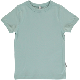 Maxomorra - T-shirt Short Sleeve - Pale Blue in 122/128 of 134/140