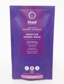 Khadi - Sensitive herbal wash Shampoo in poeder - 50 gr