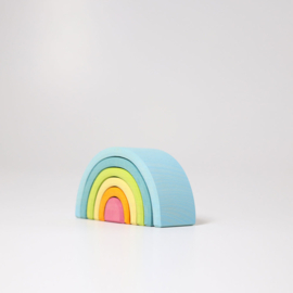 Grimm's - Kleine regenboog / tunnel, pastel kleuren, 6-delig - 10701 (10761)