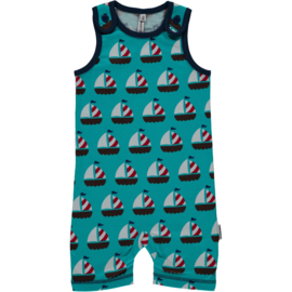 Maxomorra - Playsuit Short - Boat in 50/56 of 62/68