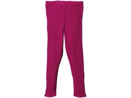 Disana - Leggings / Broek in zachte merinowol - Berry in 50/56 = Laatste