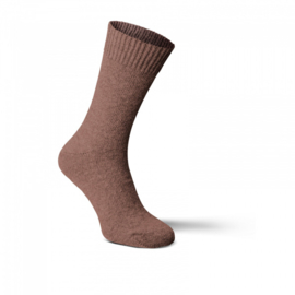 Fellhof - Alpaka wol sokken, dun - Donkerbruin - maat 35/38, 39/42,  43/46