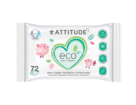 Attitude - Eco Baby billendoekjes - 72 stuks