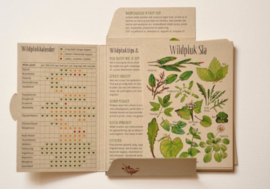 Postkaart - Set van 12 kaarten met Wildpluk Recepten - Tanja Hilgers