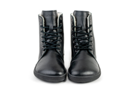 BeLenka - Barefoot Winter Boots, gevoerd met merinowol, unisex - Winter - Zwart - maat 37 (valt beetje kleiner)