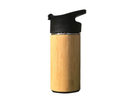 Retulp - Thermosbeker bamboe en rvs - 250 ml