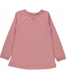 Maxomorra - Longsleeve A-Line organic cotton - Dusty Pink - 122/128