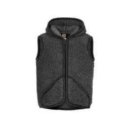 Alwero - Bodywarmer vest in wol - Robby- Anthraciet - in 92/98, 104/110,  116/122, 128/134, 140/146