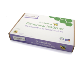 Beeskin - Bijenwasdoek biokatoen - Geschenkset