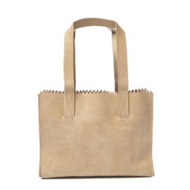 MYOMY - My Paper Bag Handtas met rits - Blond