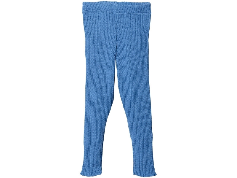 Disana - Leggings / Broek in zachte merinowol - Blauw  A  in 50/56