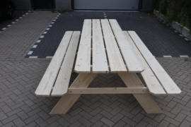 Picknicktafel XL Nieuw steigerhout