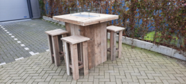 Vuurstatafel set Celebration Big zonder rugleuning