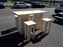 Sta tafel 80x180 met kruk Easy