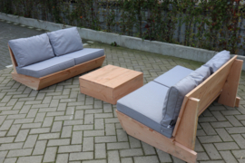 Set Sauna bankjes