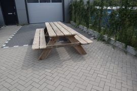 Picknicktafel XL Gebruikt steigerhout