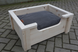 Hondenmand Floki nieuw hout