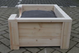 Hondenmand Floki nieuw hout