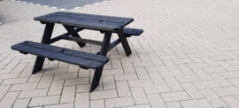 Kinder-picknicktafel Nikki Zwart steigerhout