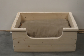 Hondenmand Jip nieuw steigerhout
