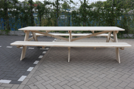 Picknicktafel XL Nieuw steigerhout