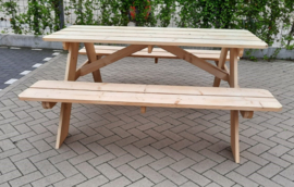 Picknicktafel Springbreak Nieuw Steigerhout