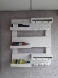 Wijn wandbord klein