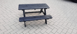 Kinder-picknicktafel Nikki Zwart steigerhout