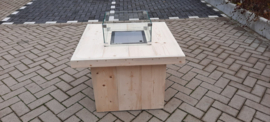 Vuurtafel Tree 80x80 Nieuw steigerhout