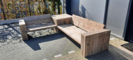 Hoekbank Garden Basic met tafel