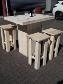 Sta tafel 80x120 met kruk Easy
