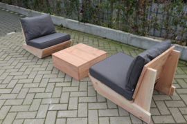 Set Sauna bankjes