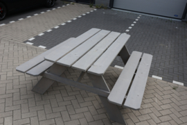 Picknicktafel Springbreak Grey wash steigerhout