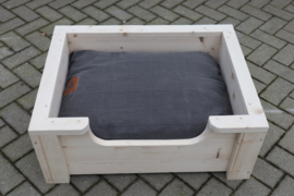 Hondenmand Floki nieuw hout
