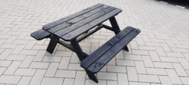 Kinder-picknicktafel Nikki Zwart steigerhout