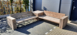 Hoekbank Garden Basic met tafel