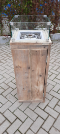 Vuurzuil Sky Gebruikt Steigerhout