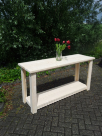 Sidetable met onderplank laag