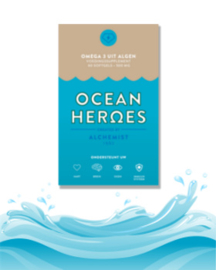 Ocean Heroes - Veganistische Omega-3 Algenolie DHA + EPA - 60 Capsules