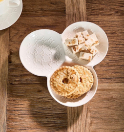 Riviera Maison Monogram serving plate